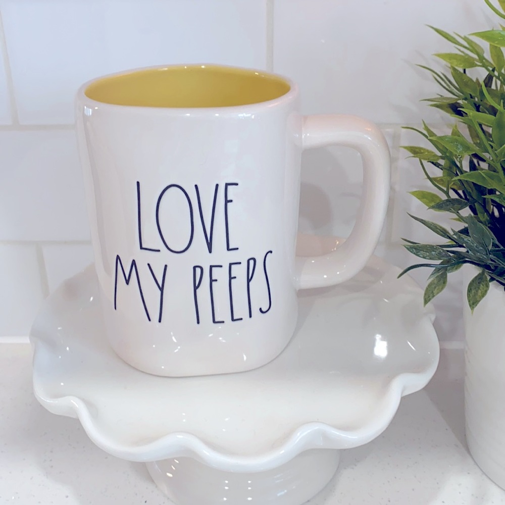 Rae Dunn Love My Peeps mug